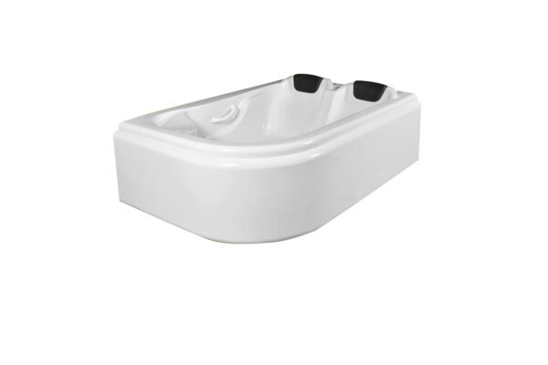 بانيو هاواي الطيب 180×120 سم صرف يمين او شمال شاسية بالجانب