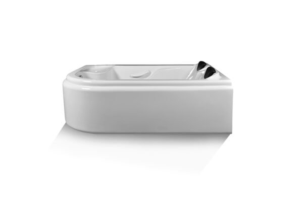 بانيو هاواي الطيب 180×120 سم صرف يمين او شمال شاسية بالجانب