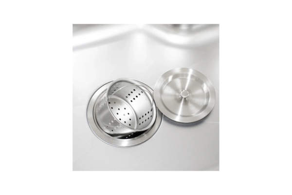 حله - حوض كيرو ستانليس ستيل 45x72سم مقاوم للصدأ